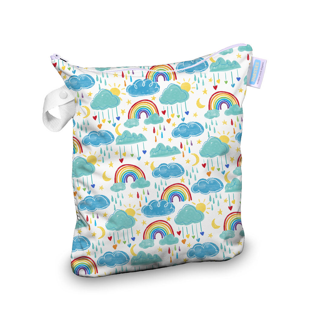 Thirsties Deluxe Wet Bag Rainbow