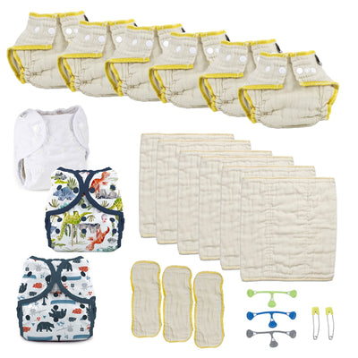Try both cloth diaper kit size small boy