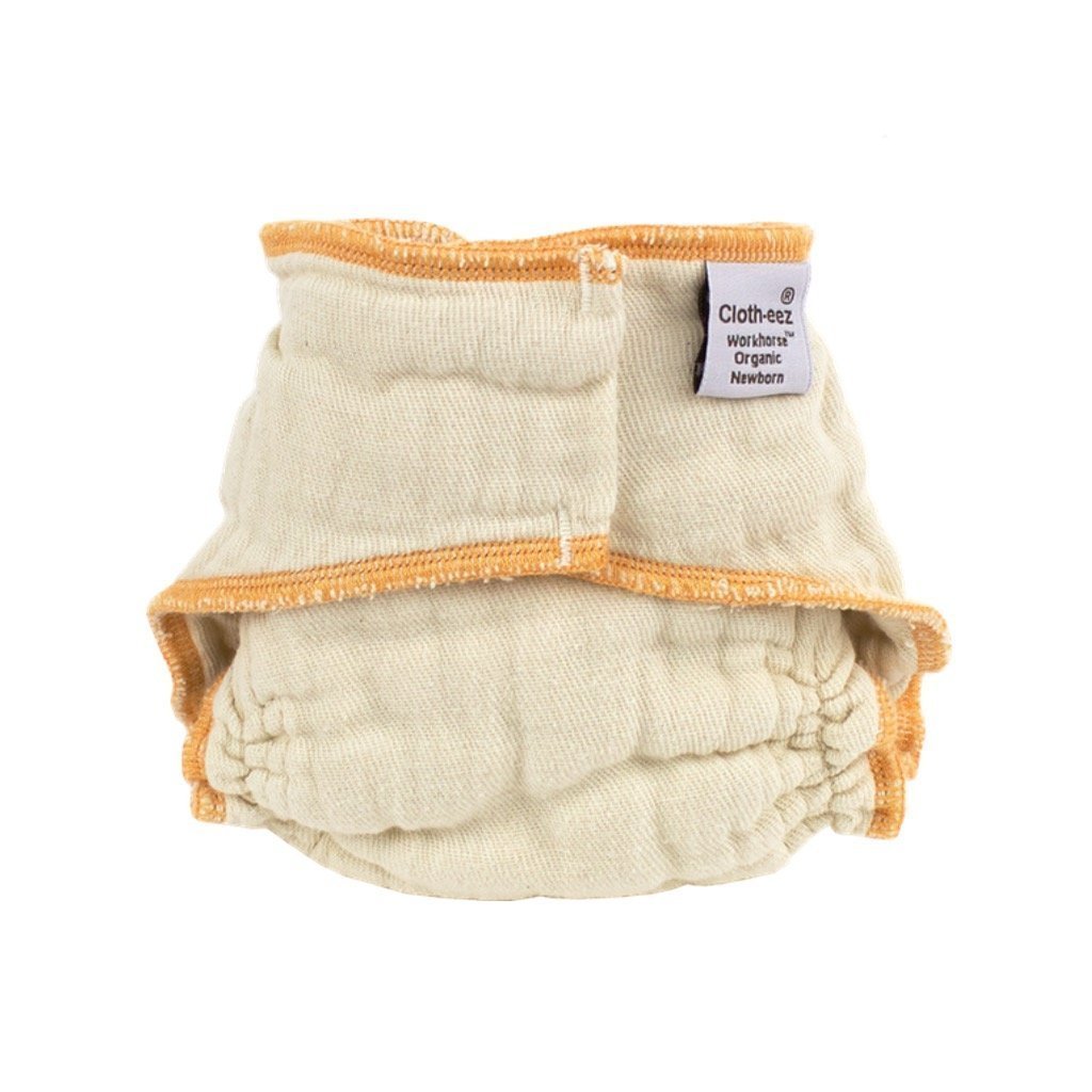 Cloth-eez Workhorse Organic size Newborn no-closure